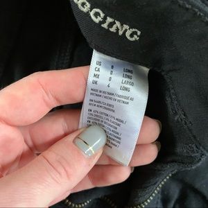 Black American eagle Jeggings